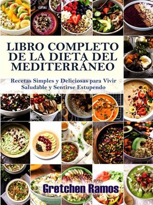 cover image of El libro de cocina completo de la dieta del Mediterráneo